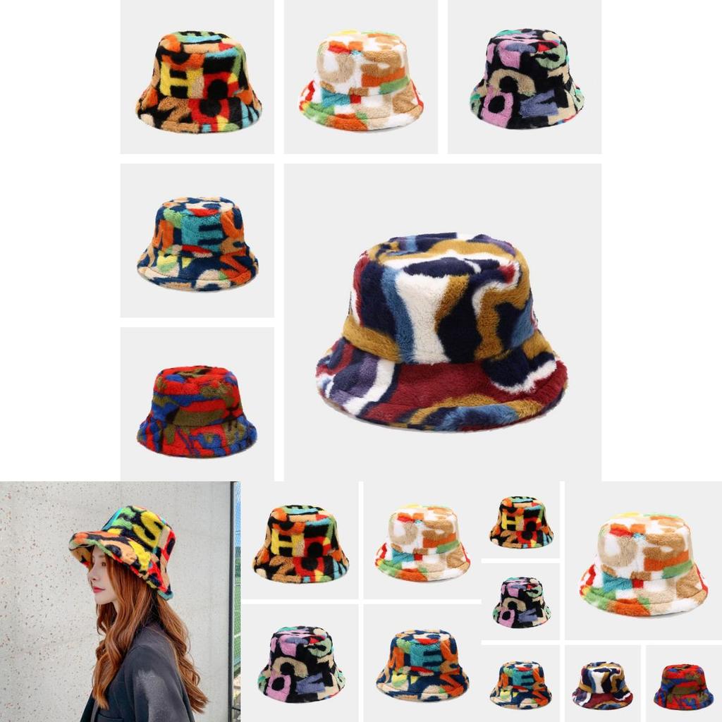 Creative Colorful Printed Fisherman Hat For Women Fashionable And Stylish For Autumn And Winter