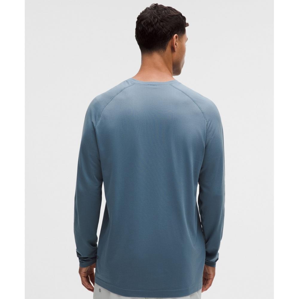 Lululemon Metal Vent Tech Long Sleeve Shirt Steel Blue Steel Blue