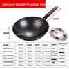 Huemperor Nitrided Wrought Iron Wok
