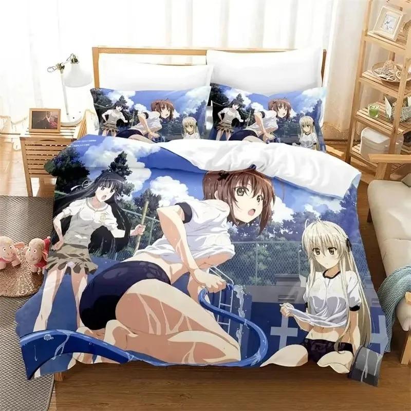 Comforter Anime Yosuga No Sora Bedding Set For Bedroom Soft Modern S Comefortable Kids And