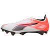 PUMA Ultra 5 Carbon FG Firm Ground Soccer Shoes Men's White Red 108157-01