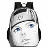 Naruto Peripheral Schoolbag Naruto Sasuke European and American Elementary and Middle School Students Backpack Cartoon Animation Computer Bag