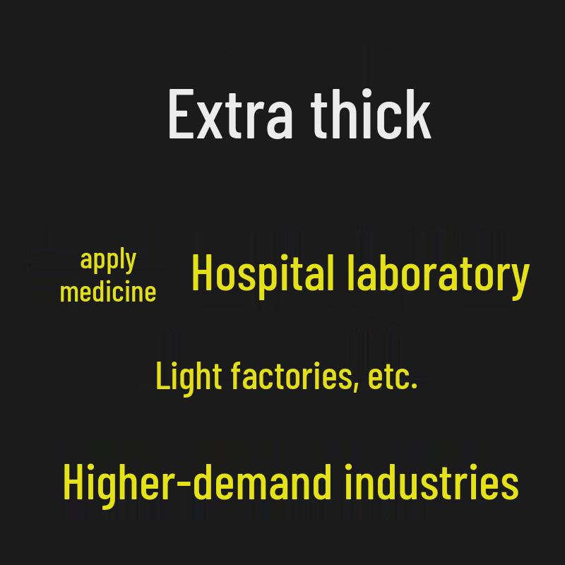 ZISIZ Commercial Disposable Plastic Gloves