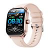 Curve 2.01'' Couple Smart Watch IP68 Waterproof HD Screen Health Monitoring with Blood Pressure Home Monitoring 100+ Sport Modes