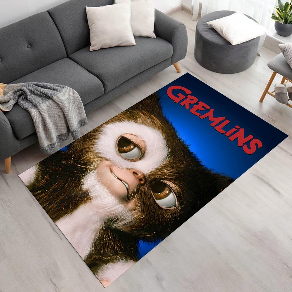 Gremlins Midnight Mayhem Area Rug Design for Outdoor Game Room Hallway Decorate room Anti-slip Rug Decorate Offices