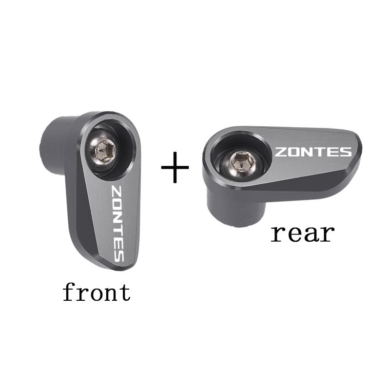 Motorcycle CNC Aluminum Front Rear Wheel ABS Sensor Guard Protection Accessories For ZONTES 368G 368D 368E 368M 368K 350D 350E