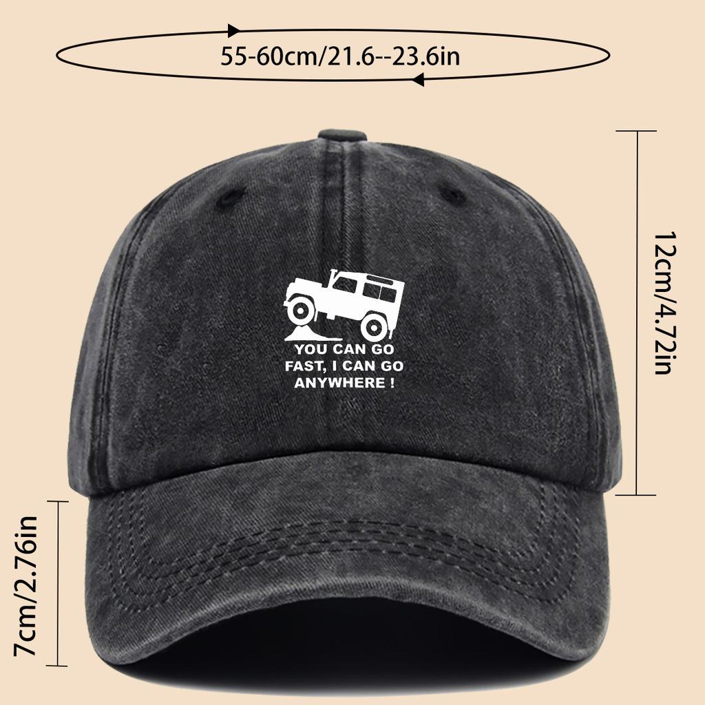Printed baseball cap urban casual trucker hat dad hat
