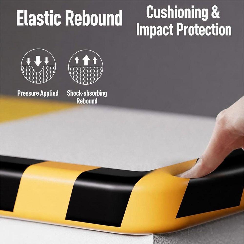 Anti-collision Garage Pillar Protector Strip for Factory&Shopping Mall
