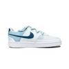 Nike Court Vision 1 Heartbeat Bear Slip Resistant Abrasion Resistant Low top Skateboard Shoes Unisex Blue CD5463-101(Team61-)