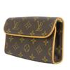 Used LOUIS VUITTON Waist bag Pochette Florentine M51855 XS Monogram/Nume leather Brown Pouch