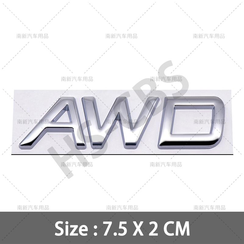 3D Metal AWD T5 T6 Logo Badge B5 B6 Emblem Car Rear Trunk Stickers For XC90 S60 CX60 S80 V40 S40 XC70 V60 XC40 V90 Accessories