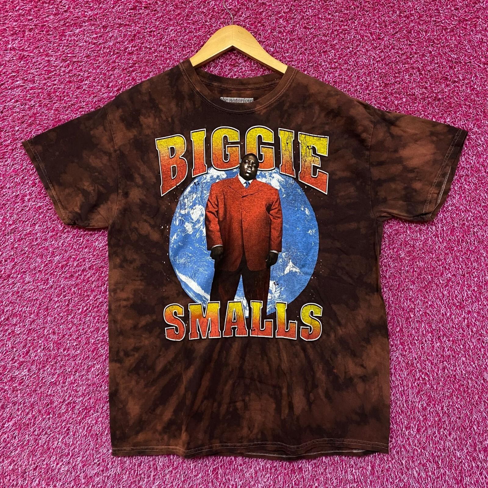 Biggie Smalls World The King of New York Rap Tie Dye XL S