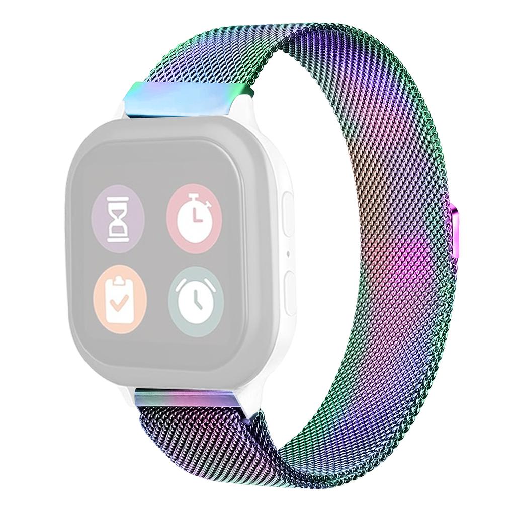 For Verizon Gizmo Watch 1 Milanese Mesh Band Stainless Steel Magnetic Bracelet