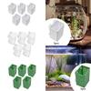 5Pcs Aquarium Plant Holder Aquatic Plant Mesh Net Pots Hangers Sturdy Basket Water Plants Holders for Garden Landscape Pond