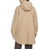 Nike Dames Logo Geweven Parka Jas met Capuchon Bruin DM6246-200