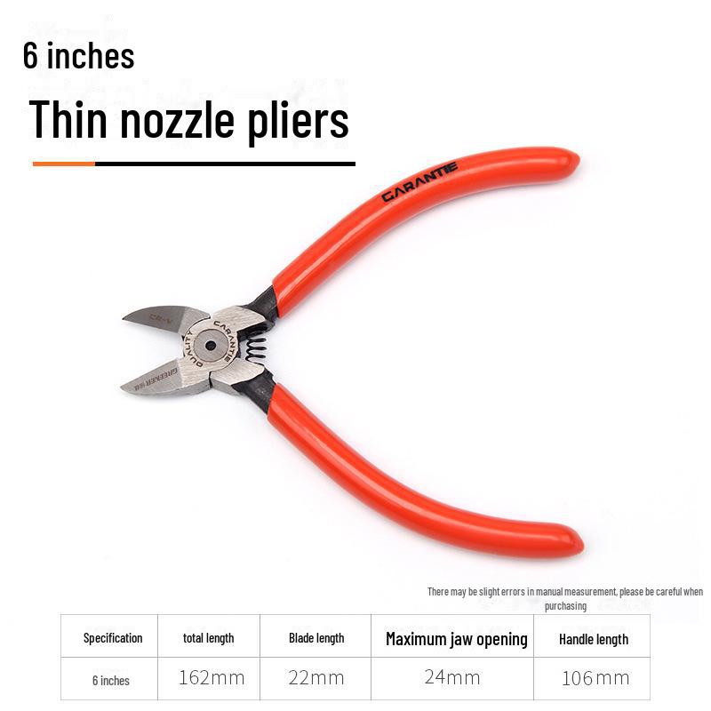 Green Forest 5" & 6" Nozzle & Scissors Mouth Pliers - Industrial Grade Electrical Tools