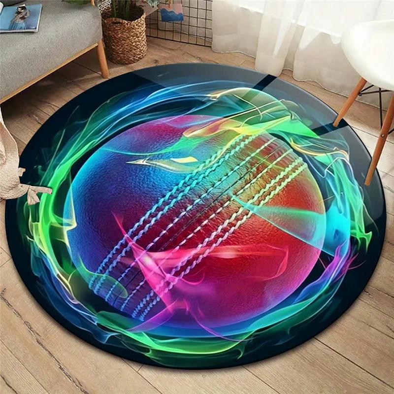 

1Pc Ball Print Flannel Blanket, High quality Comfortable for All Seasons, Home Decor, Warmth and Comfort, Perfect for Christmas Gifts 80cmx80cm