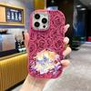 Phone case: 2D flat design suitable for iPhone 18 17 16 15 14 13 Pro protective case, couple style, cloud temple, Christmas and Halloween gifts