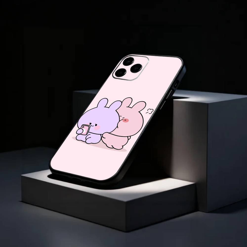 C-Cute A-Asamimichan  Phone Case Silicone Soft For IPhone 17 16 15 14 13 12 11 X XR Plus Pro Max Plus