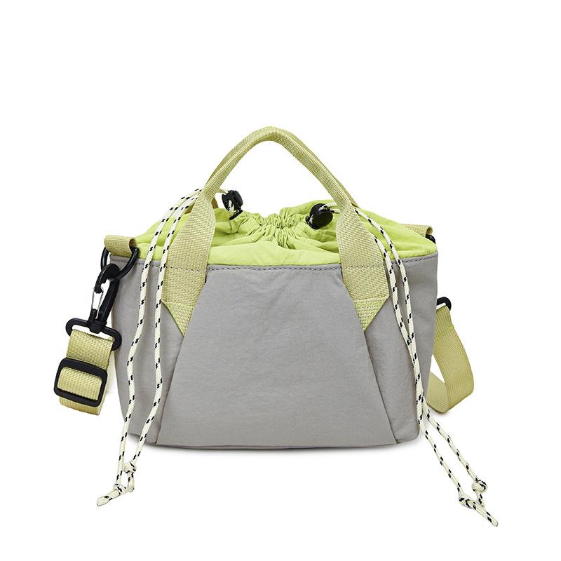 

Casual Small Bag Commuter Single-shoulder Bag Hand-held Crossbody Tote Bag сірий колір