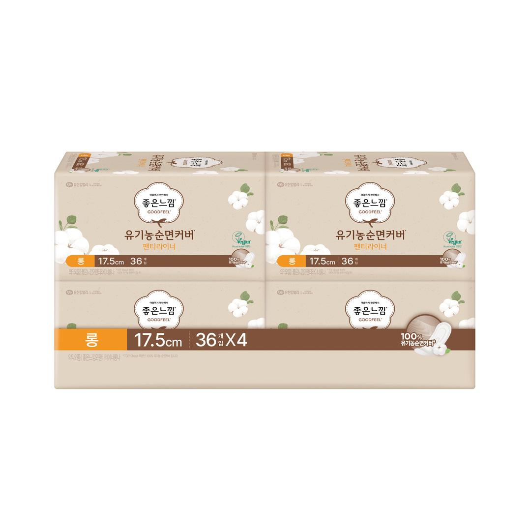 

Набор из органического хлопка Good Feel (Лайнер длинный) Longliner 36P * 4 packs