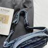 Chest Bag Women's Crossbody Bag Large Capacity Waist Bag Shoulder Bag Denim Mobile Phone Bag