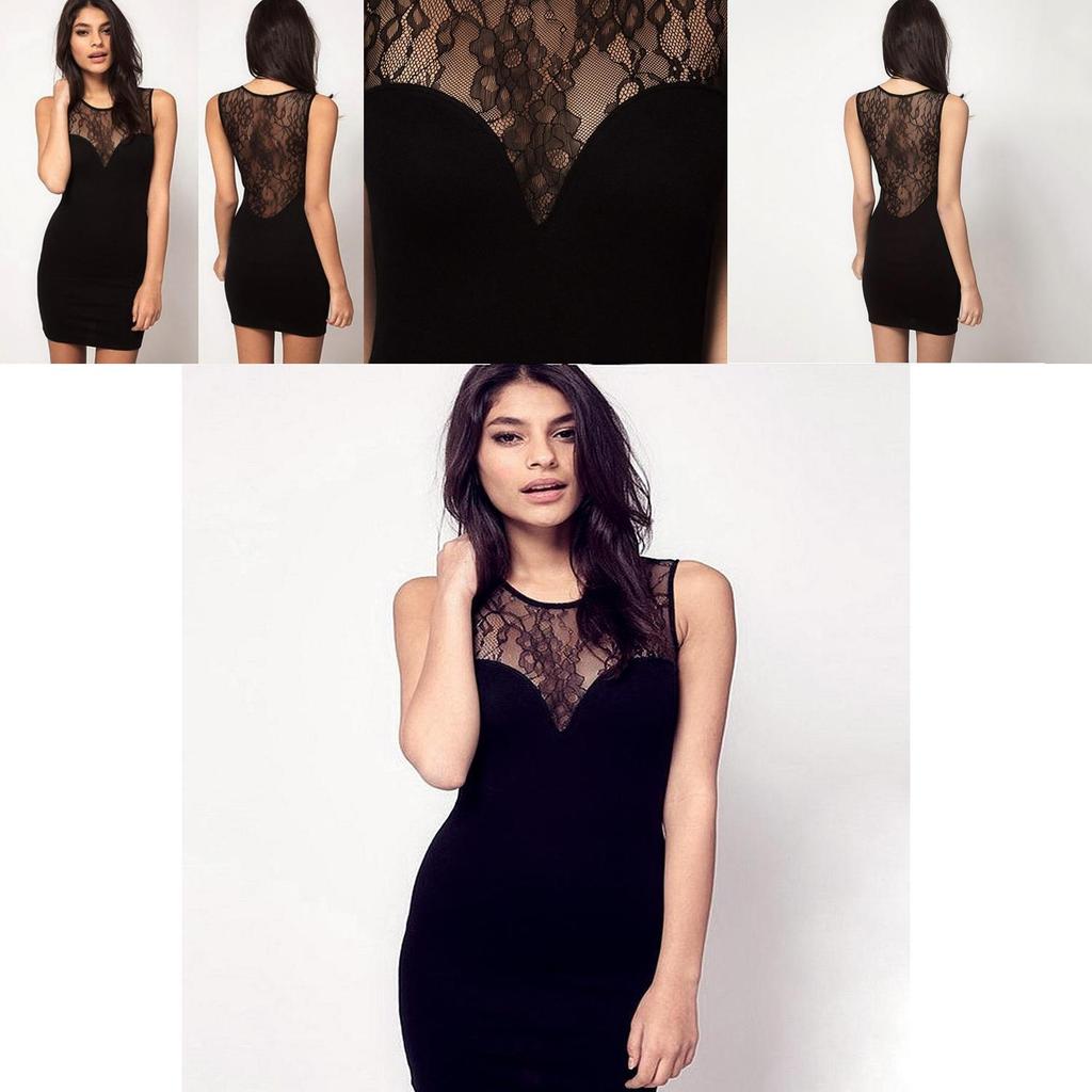 Elegant Woman Fashion Black Lace Dress With Timeless Design And Premium Quality Material