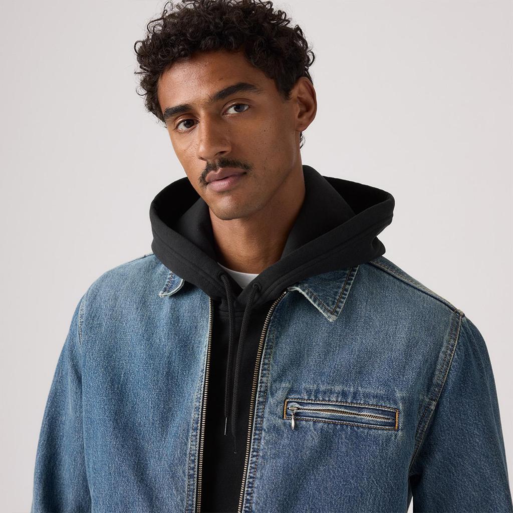 Levis American Vintage Minimalist Casual Commuter Style Classic Design Versatile High-End Denim Jacket Unisex Jackets 005BL-0002