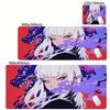 Beautiful Girl New Mouse Pad Gaming Mousepad Kawaii Anime Girl Red Deskmat ESports Office PC Mice Mat Natural Rubber Mausepad