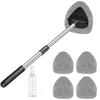Telescopic Microfiber Car Window Cleaning & Defogging Brush Set