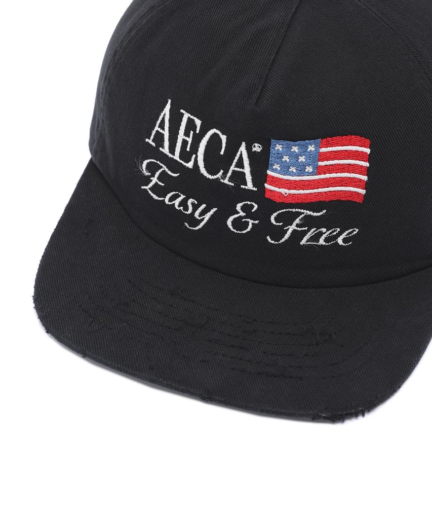 AECA Aeca Easy & Free Flag Cap-Black
