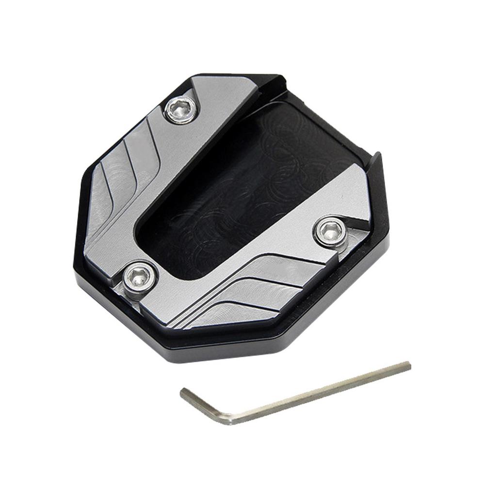 Motorcycle Kickstand Extender Motorcycle Foot Side Support Parking Brake Base Electric Motorbike Parking Foot Pad Support Plate