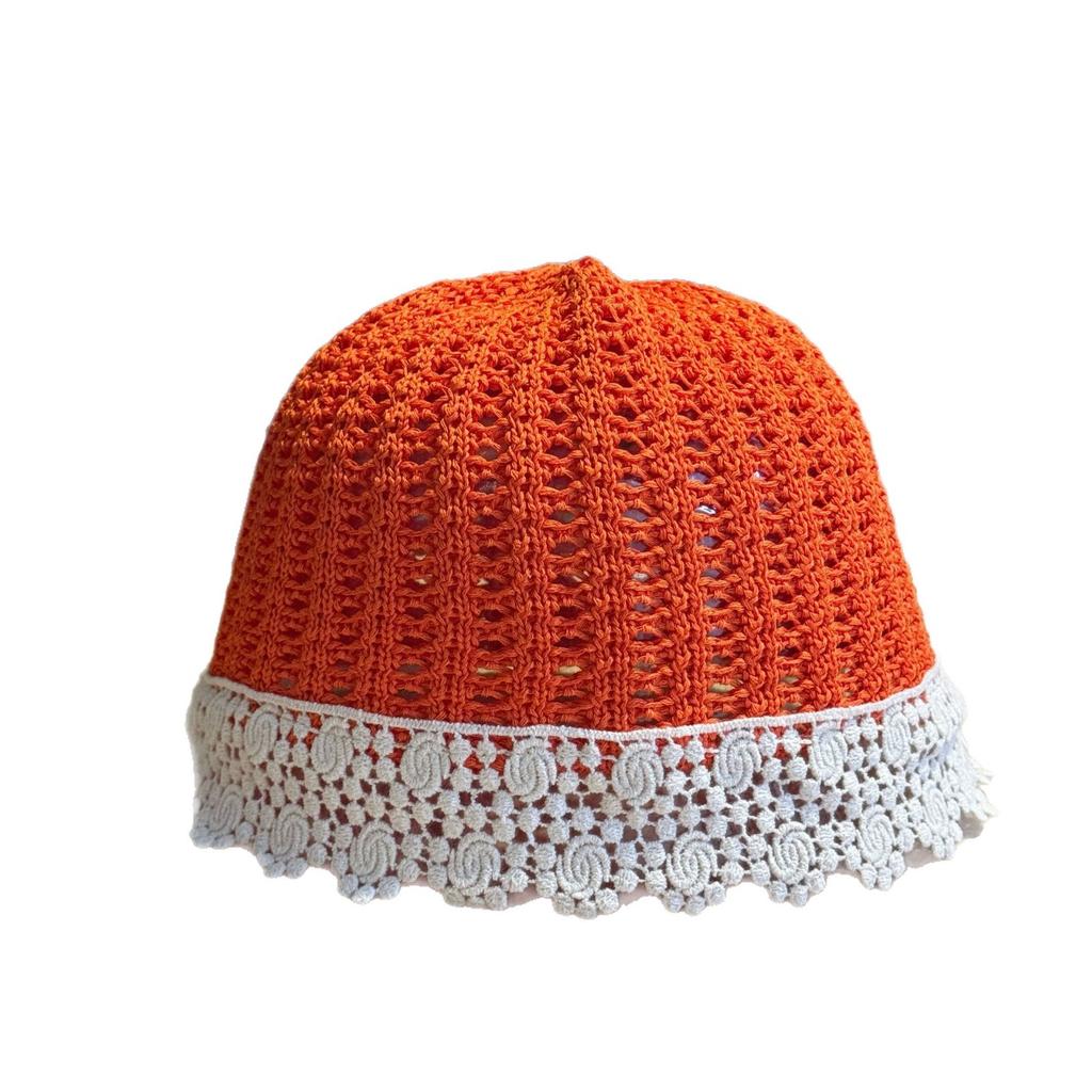 2026New Lace Beret for Women, French Retro Versatile Artist Hat, Large Head Circumference, Makes the Face Look Smaller, Elegant Knitted Hat