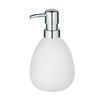 Soap Dispenser - WENKO - Polaris - High-end Ceramic - 390 Ml - Matte White