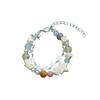 2022 Trendy Beaded Pearl Star Bracelet with Zircon Inlay