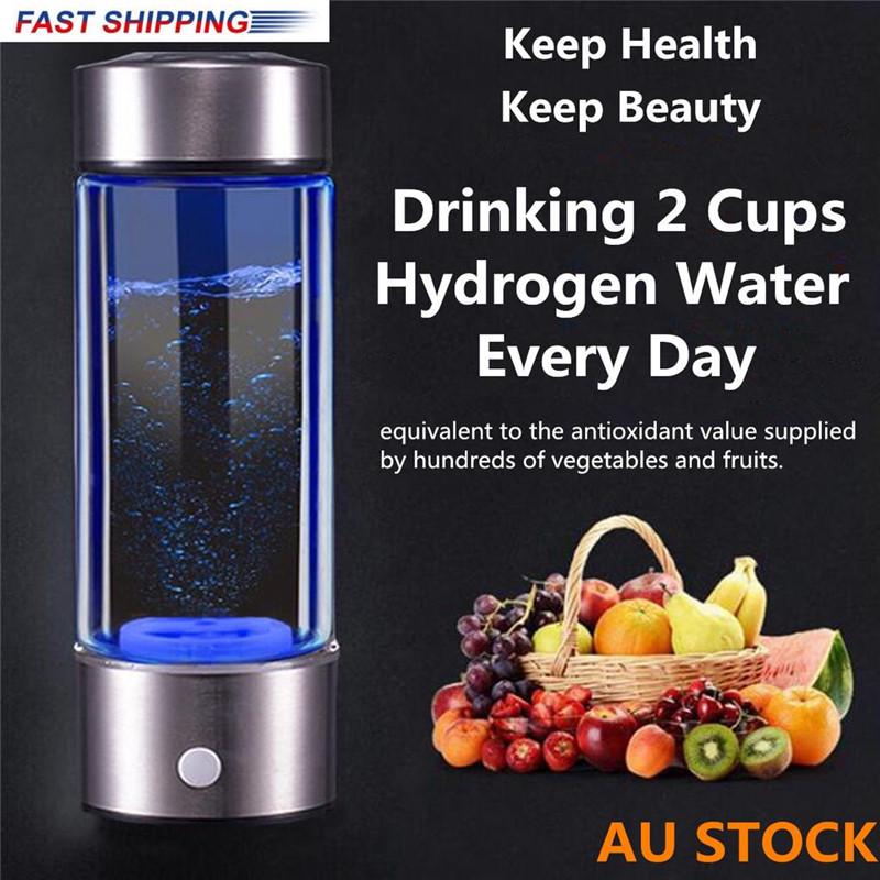 Hydrogen Rich Water Bottle Cup Hydrogen Generator Water Maker 800-1200PPB