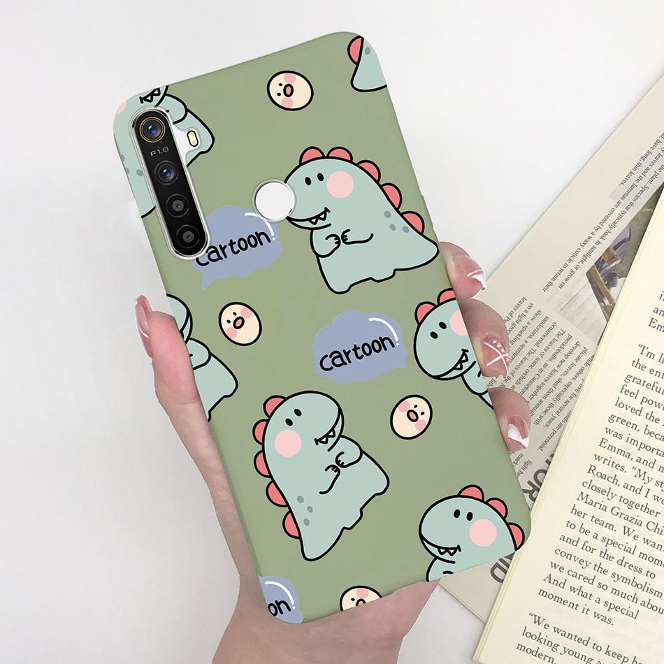 For Oppo Realme 5 Pro Oppo Realme 5 5i 5s C3 6i Realme5 5 Pro Realme6i Phone Cases Cute Soft Matte Bumper Back Cover Funda Coque
