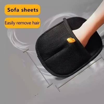 Pet Hair Remover Glove for Cats & Dogs - Lint & Hair Cleaning Tool for Beds, Sofas, and Clothes