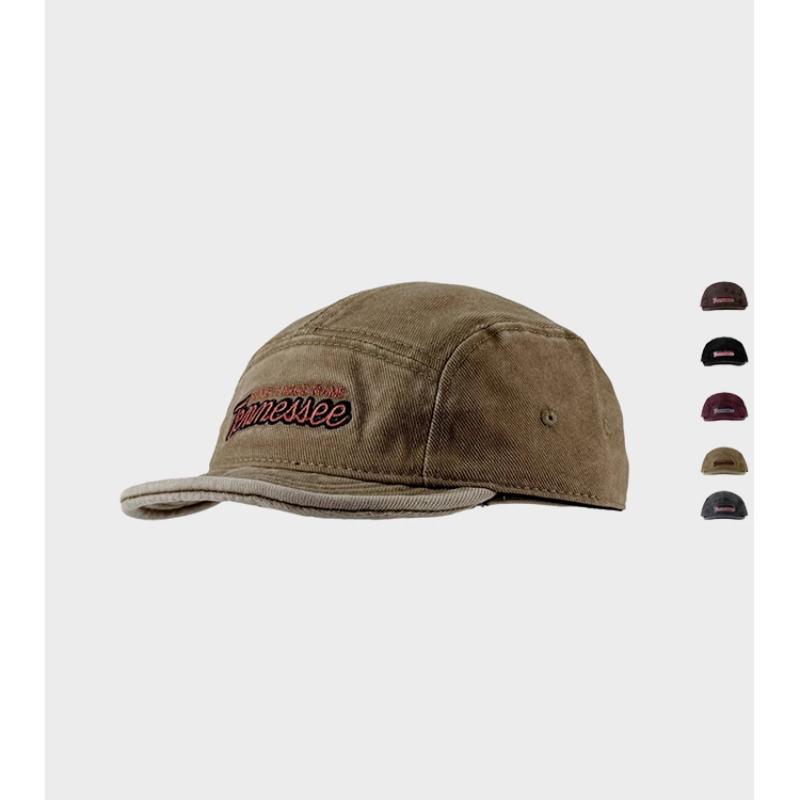 American Vintage Short Brim Baseball Cap Washed Soft Top Amekaji Trucker Hat Unisex Casual Daily Wear