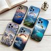 S-Skydiving Phone Case For iPhone 17,16,15,14,13,12,11 Plus,Pro Max,XS,Soft Silicone Black Cover
