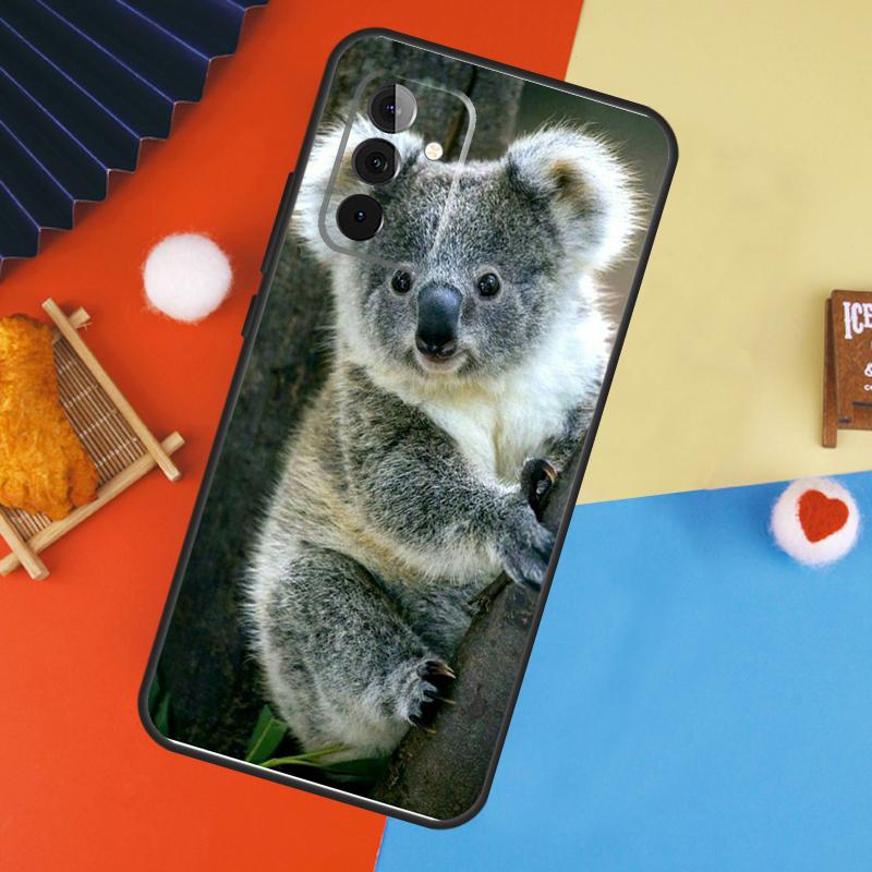 Koala Case For Samsung Galaxy A17 A35 A55 A06 A16 A26 A36 A56 A53 A32 A52 A33 A13 A14 A34 A54 A15