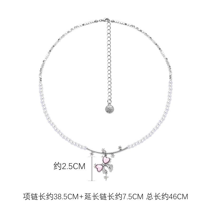 2025 pink bow earrings s925 silver needle stud earrings exquisite spice earwind