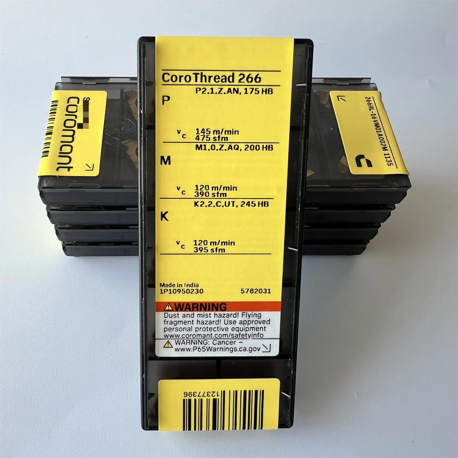 

266RL-16VM01A002M 1135 / Industrial indexable Carbide Inserts 10 Pcs