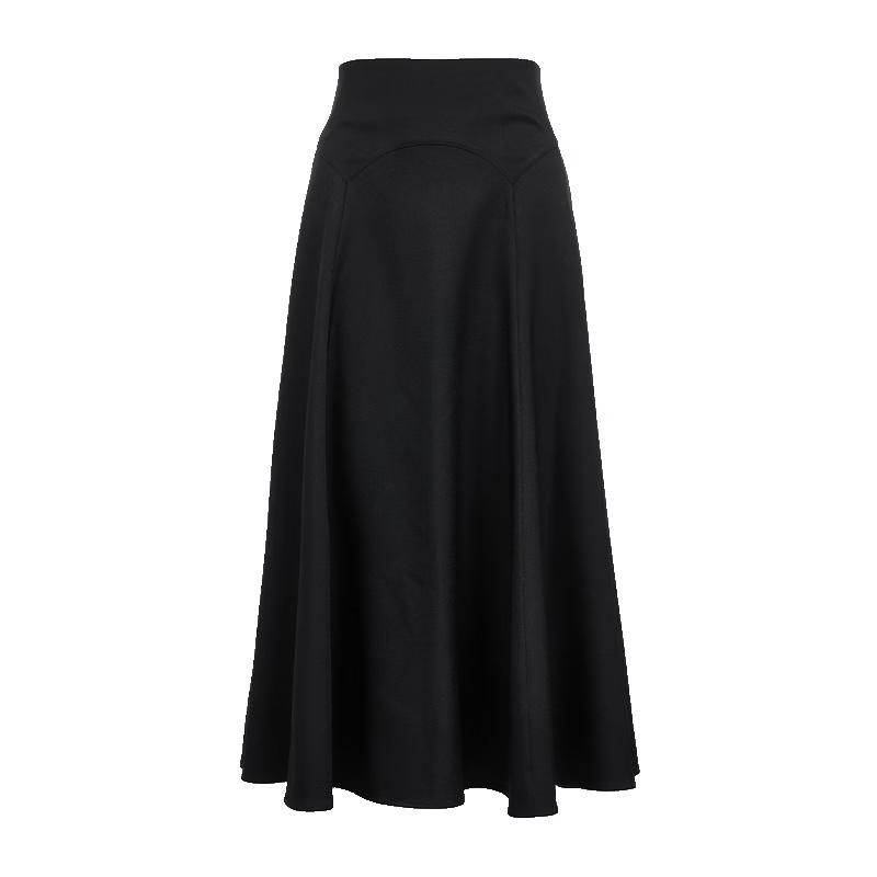VEROMODA Pleated A-Line Midi Skirt
