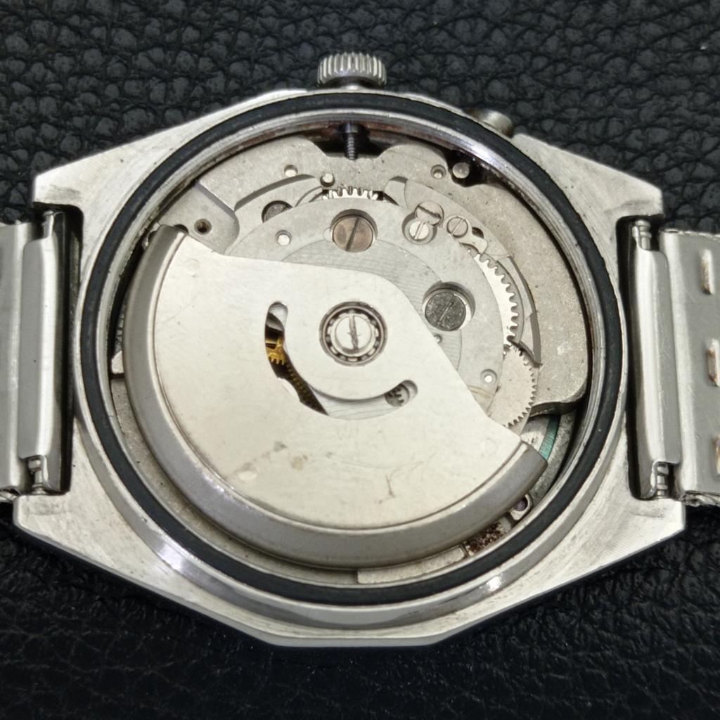 VINTAGE RICOH R31 AUTOMATIC JAPAN MENS WHITE COLOR DIAL WATCH a701965-5 R207-a701965