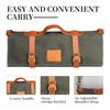 Stylish and Practical Cooking Tool Bag Canvas Chefs Tool Roll Pouches for Pastry Chefs BBQ Lover and Culinary Students