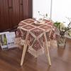 Pastoral Style Tablecloth Lace Hollow Embroidery Picnic Tablecloth Beautifying Living Room Coffee Table Decoration Long Tablecloth