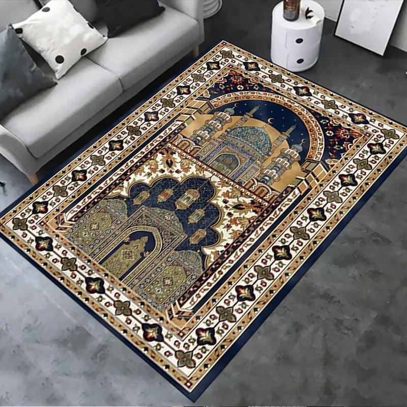 2025 New Muslim Carpet Rug for Living Room Bedroom Home Sofa Decoration,Kids play Non-slip Floor Mat133