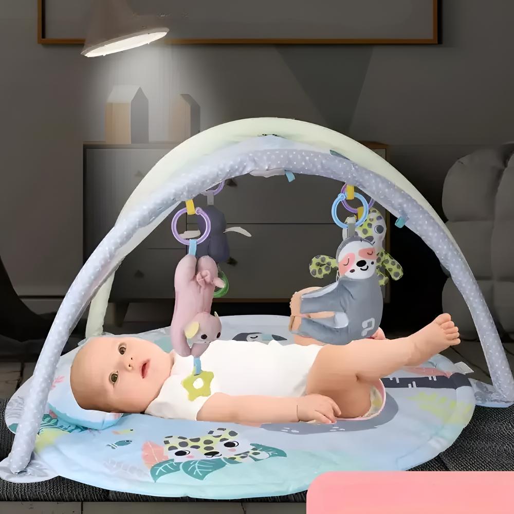 Large educational mat, interactive toys for babies, sloth, colorful
