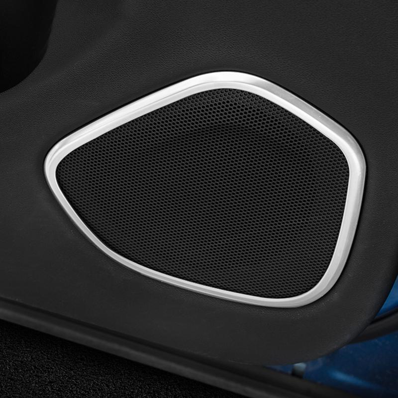 Car Door Audio Speaker Cover Loudspeaker Tweeter Frame For Volvo XC60 2018      2024 2025 Accessories
